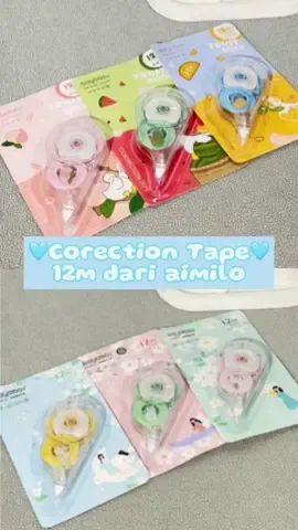 Wajib banget punya corection tape dari aimilo ini😻🫰🏻 #corection #tape #tipex #atk #murah 