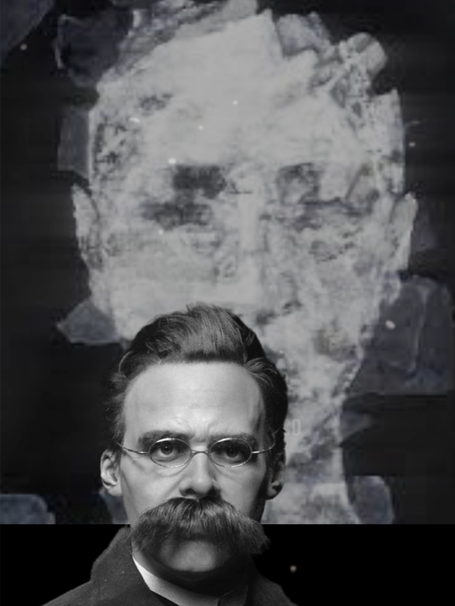 Nietzsche: Quanto mais você olha para o Abismo, mais ele olha para você #filosofia #nietzsche #friedrichnietzsche #reflexão #philosophy