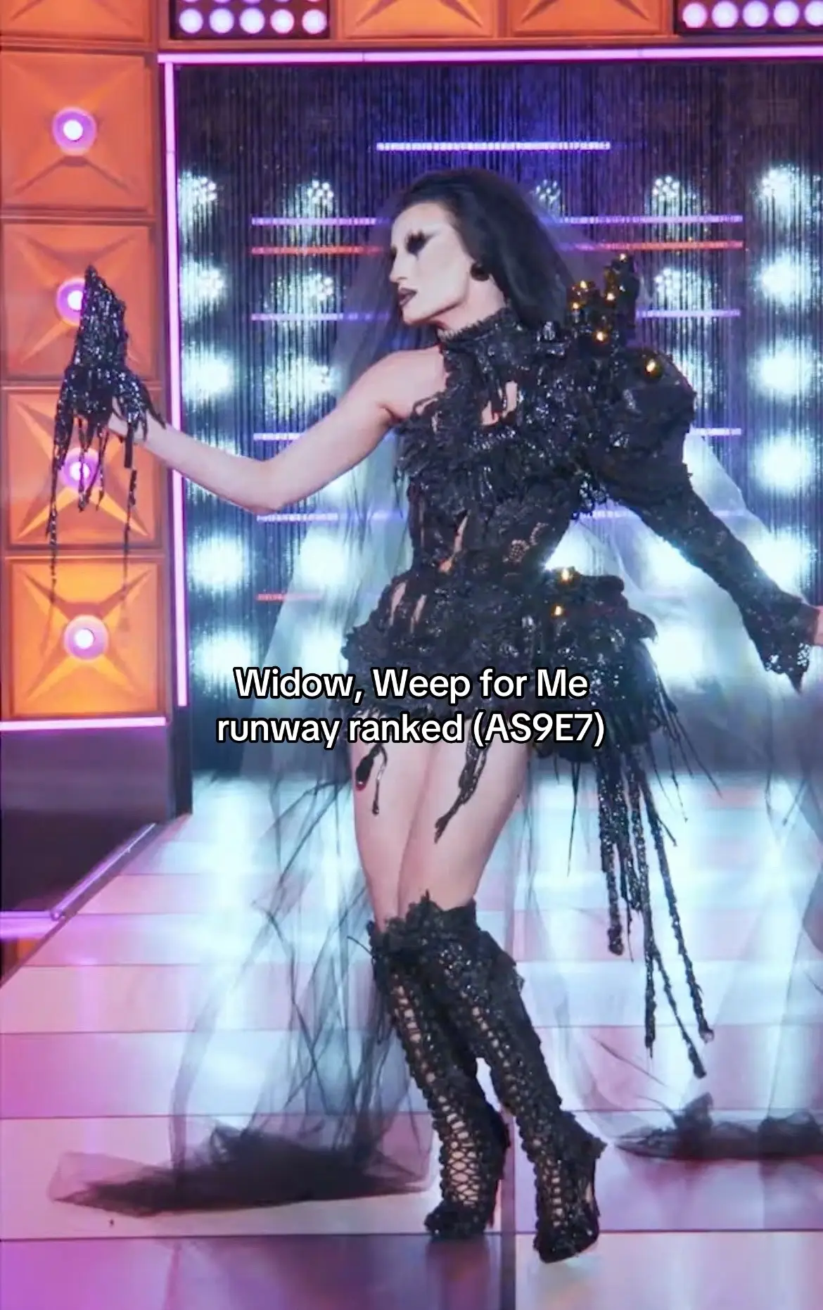 my ranking of the widow runway from all stars 9! #rpdr #rupaulsdragrace #dragrace #viral #fyp
