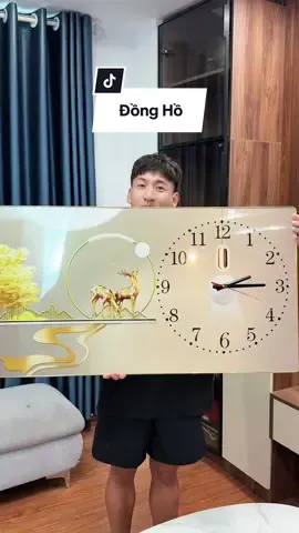 Đồng hồ trâng gương treo tường #haohomhinh #dongho 
