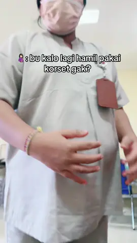 Pakai korset ya bun biar aman ❤️