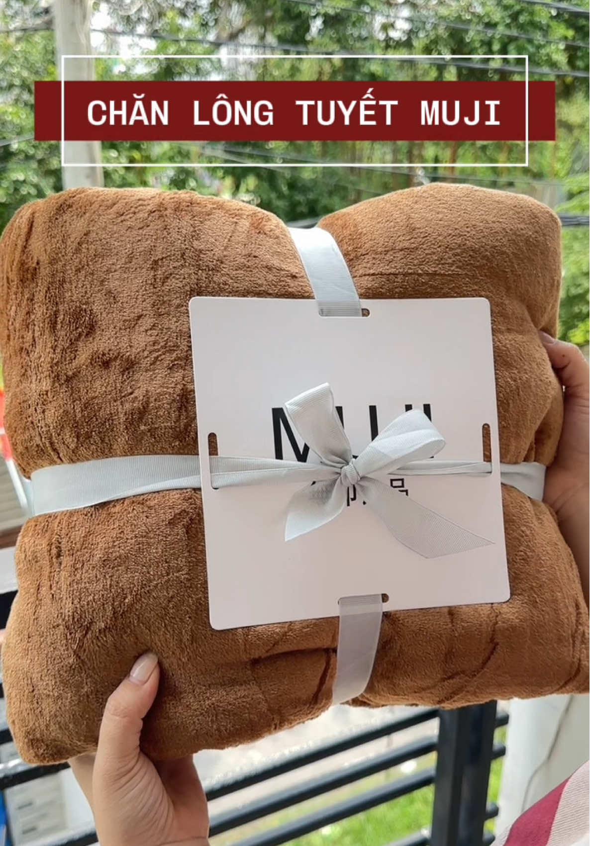 Chăn Lông Tuyết Muji #chanlongtuyet #muji #xuhuong #vairal #nhacuadoisong 