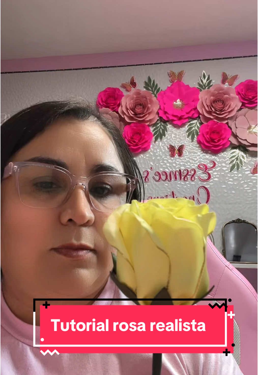 Tutorial Rosa realista  . . #essmeescreations #rosarealista #tutorialrosarealista #rosa #rosaeterna 