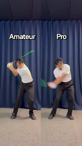 아마추어와 프로의 차이 #golf #golftiktok #golfer #golfswing #골프레슨 