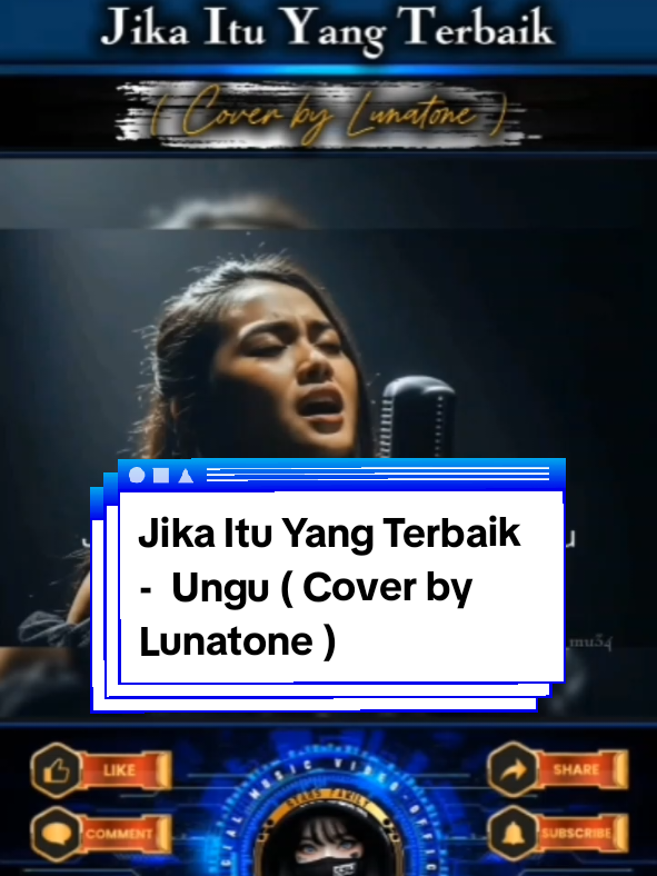 Jika Itu Yang Terbaik -  Ungu ( Cover by Lunatone ) #lagupopuler #liriklagu #trending #coverlagu #ungu 