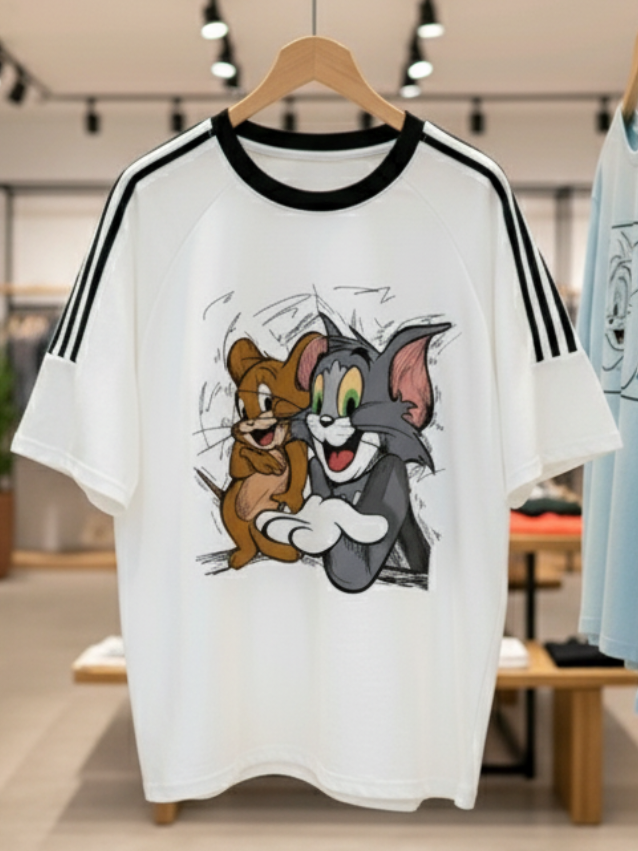 T-Shirt Pria wanita Oversize Big Size #kaospriawanita #sedangtrending #sedangviral #kaosdistro #kaosoversize 