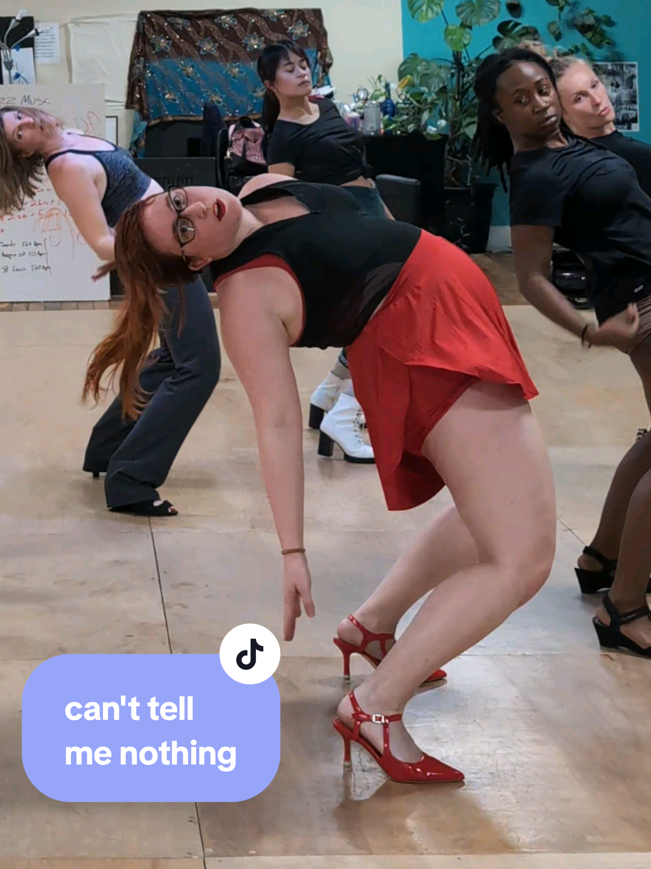 Can't tell me nothing... Sensation Heels dance classes every Thursday at 6:30 pm!  #training #dancechallenge #danceclass 