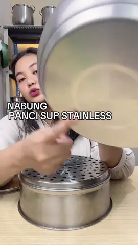 Nabung panci sup stainless steel kokoh kuat tahan karat  #pancisup #pancirebus #pancistainless #panci 