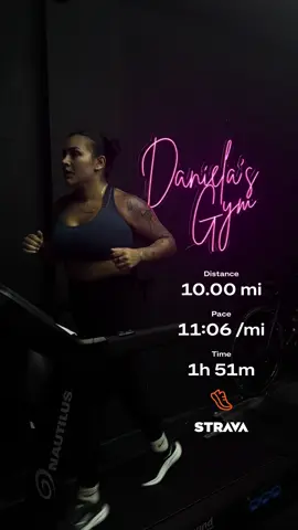 First 10 miles done on a treadmill !!!!!!!!! …  #fridayrun #run #Running @Strava  #strava #marathontraining 