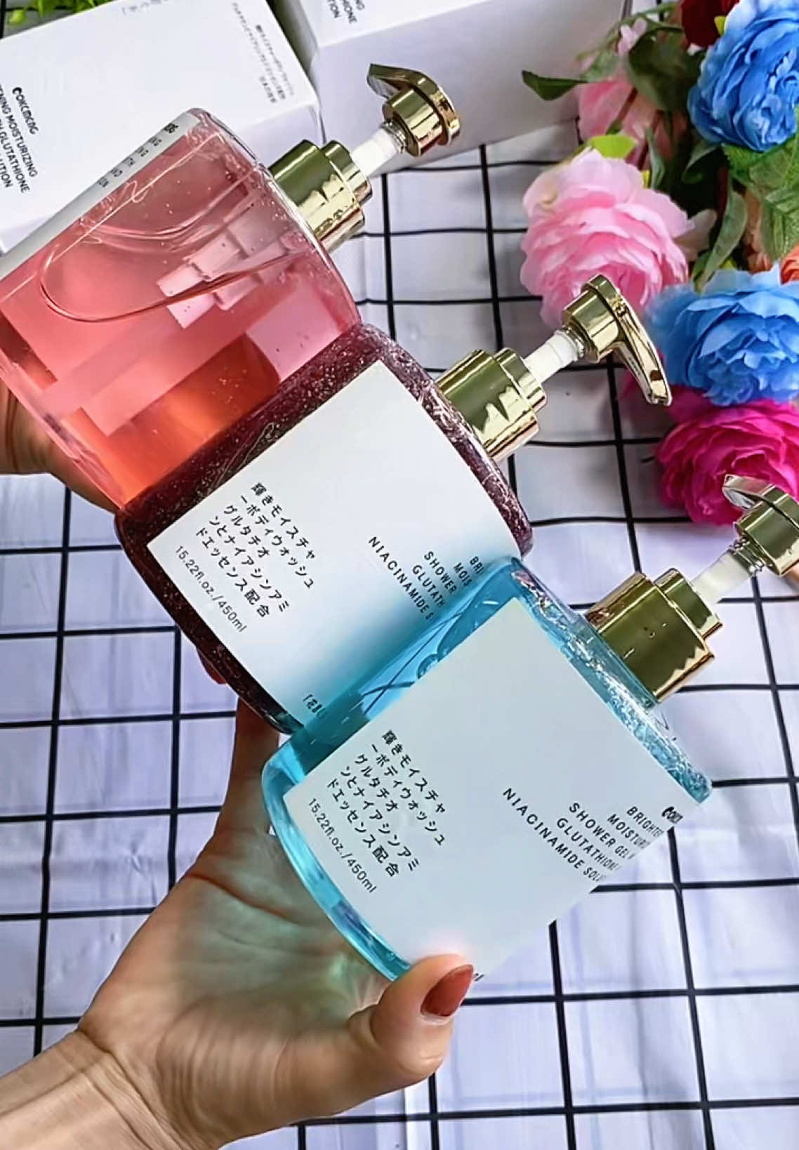Sữa tắm hương hoa niacinamide siêu thơm siêu thơm #xuhuong #suatamnuochoa #trending #phunu #fyp 