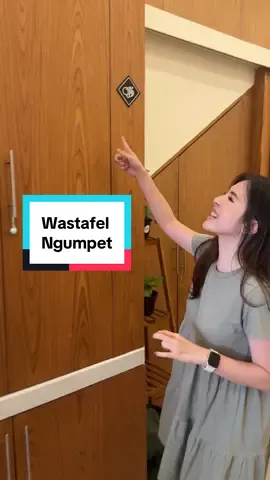 Wastafelnya disimpen dalem dalem