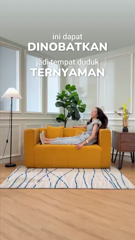 Siapa sangka sofa sekeren ini datangnya cuma dari box kecil? 🤩 Begitu dibuka, langsung jadi sofa besar dengan desain minimalis yang gampang banget nyatu sama ruang tamu apa pun. Cover corduroy yang lembut bikin adem saat diduduki, ditambah isi full high density foam yang empuk tapi tetap menopang tubuh dengan pas ✨ #magissofabox #sofamagis #sofavento #sofatanparangka #bebasrayap      