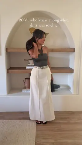 This long skirt is a fall must have #fallfashiontrends #fallfashion #falldealsforyou 