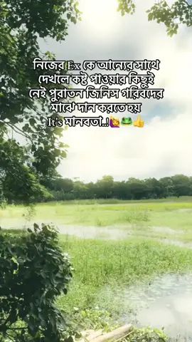 মানবতা বুঝলা 🐸🫶