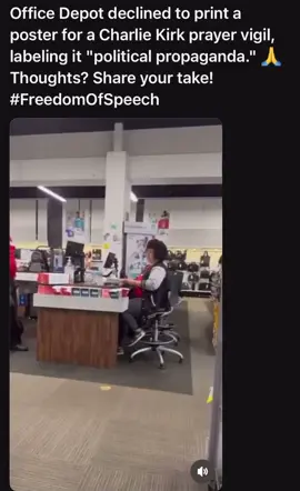 Home Depot won’t print poster because it’s propaganda 