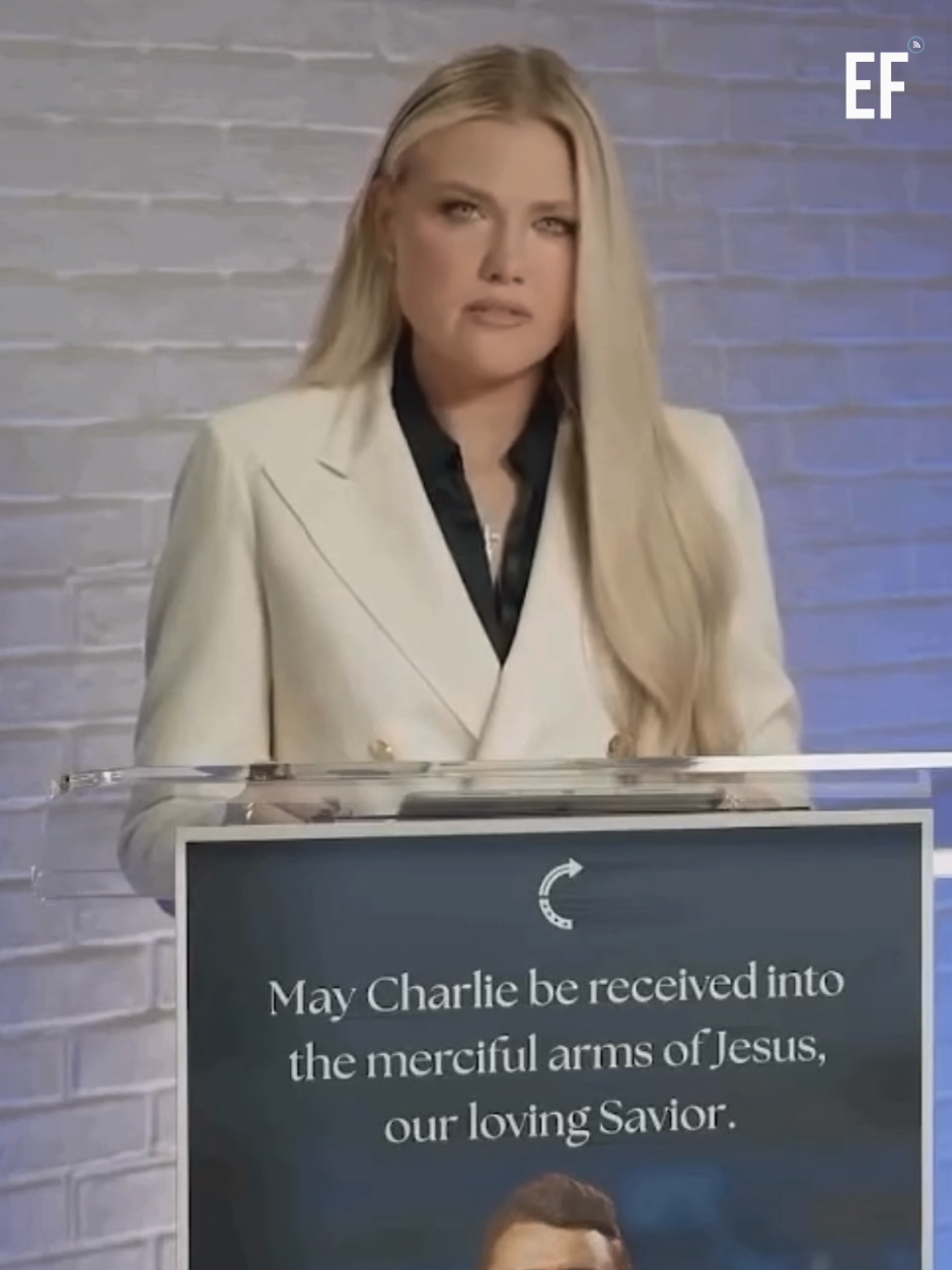 Charlie Kirk Wife Erika Kirk Speak-Out For The 1st Time Following Her Husband's Death. #charliekirk #erikakirk 