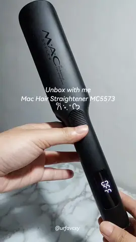 Mac Styler hair straightener MC5573 #macstylerprofessionalhairiron #hairtool #hairstraightener  #trending 
