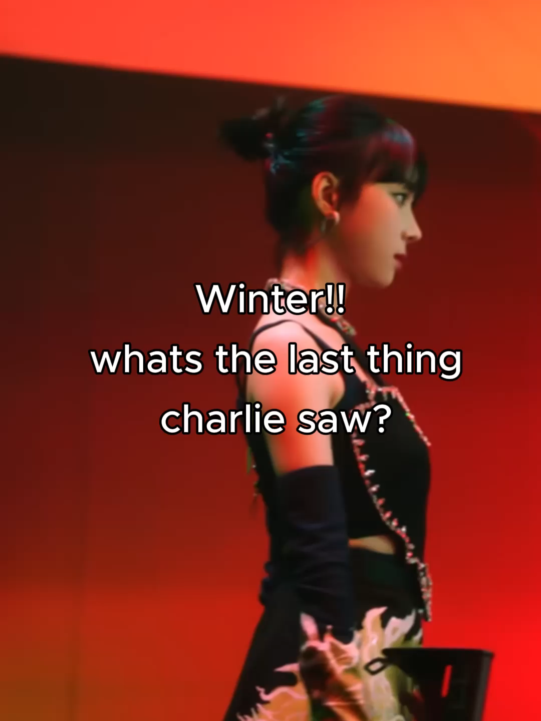 everybody say thank yewww queen🙂‍↕️ || #fyp #fypシ #viral #kpop #aespa #blowthisup #winteraespa #charliekirk #charlie