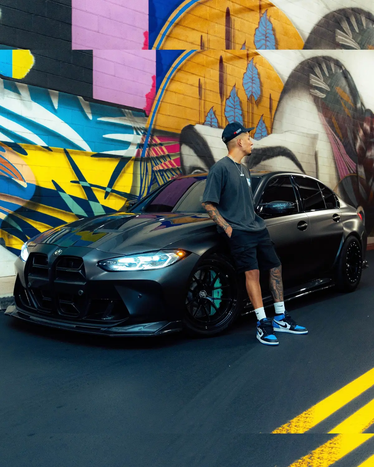 Batman got a G80 #bmw #bmwm3 #batmobile #fyp #cars 