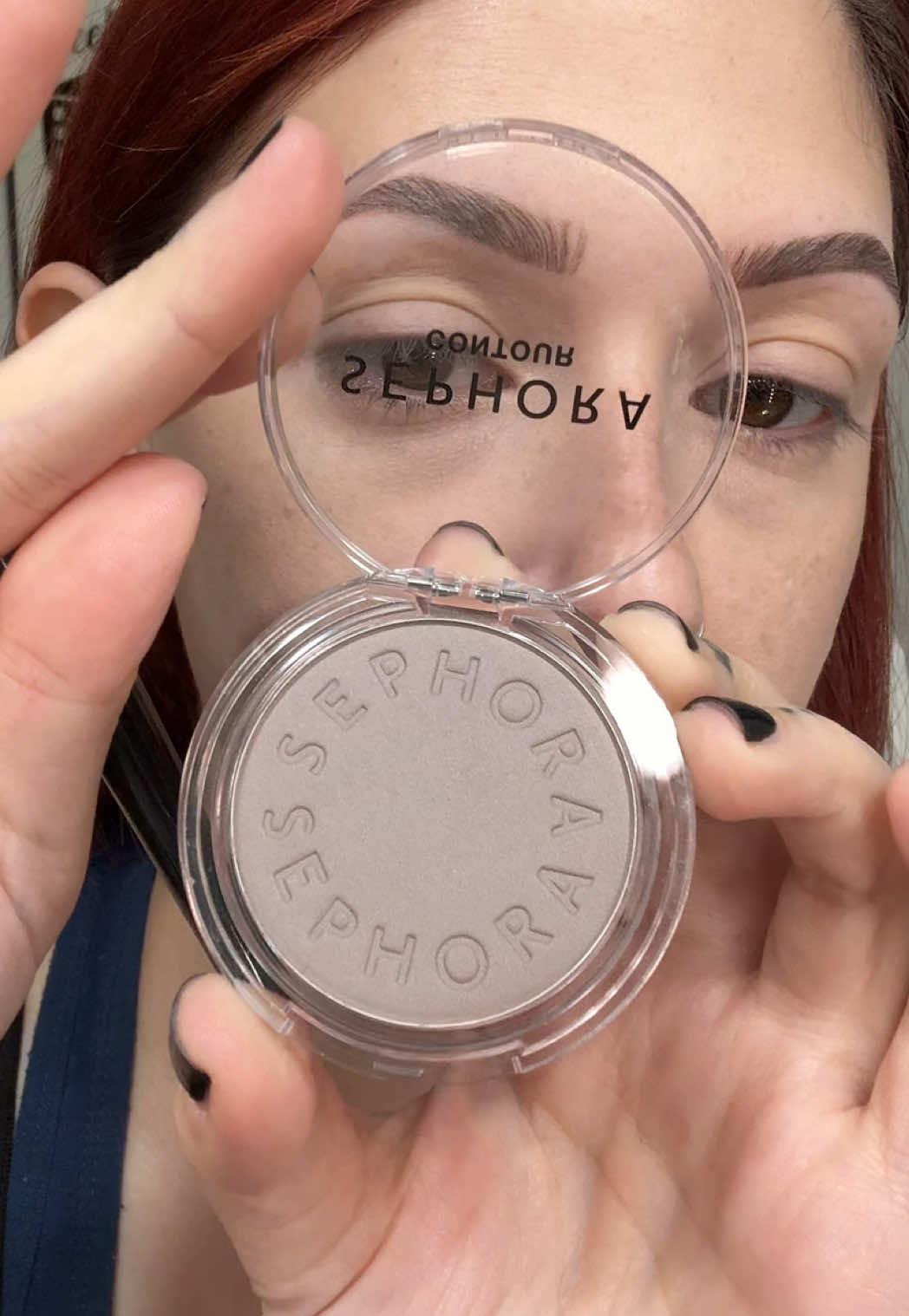 The most cool toned powder contour ever lol @Sephora Collection @sephora #sephoracollection #cooltonedmakeup #contouring101 #makeuptoks #makeuptryon 