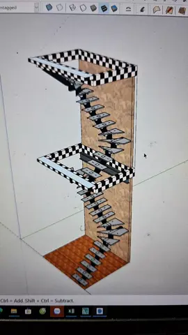 Cầu thang sắt xương cá 2 tầng #cauthangdep #lancandep #xuhuong #xuhuongtiktok 