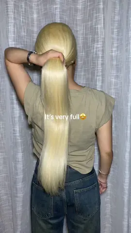 Full🤗🤗🤗😘😘😘#prettygirls #hairstyle #humanhair #2025wig #colorwig #straighthair #hair #613frontalwig #613 #us 