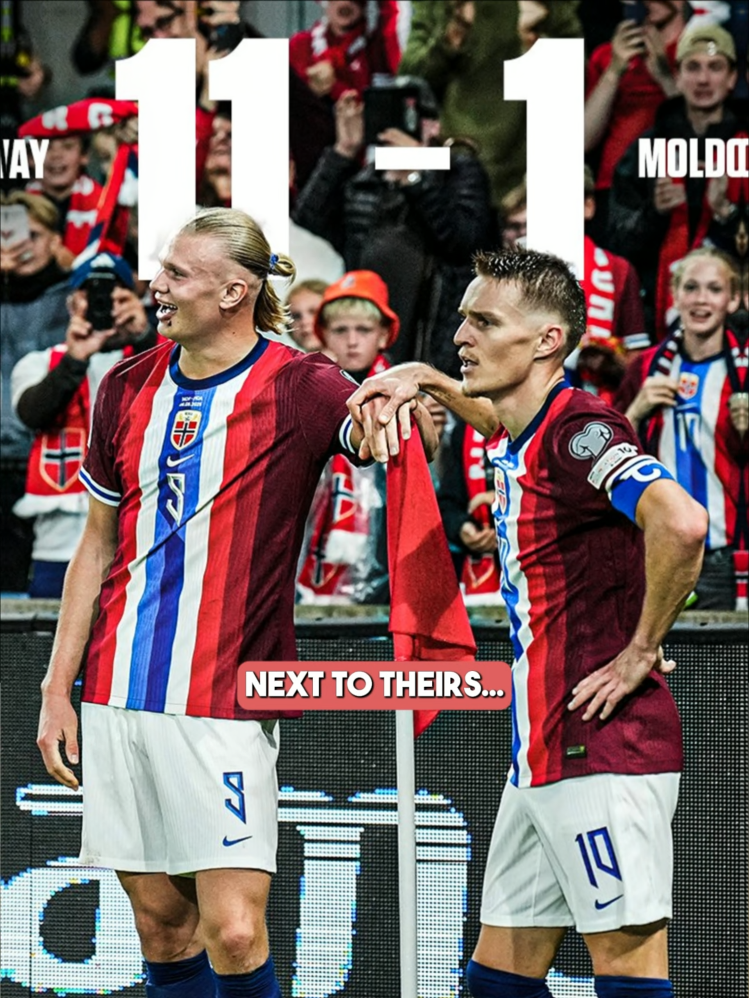 The New Dark Horses...#norwayfootball #worldcup #haaland #fyp #odegaard