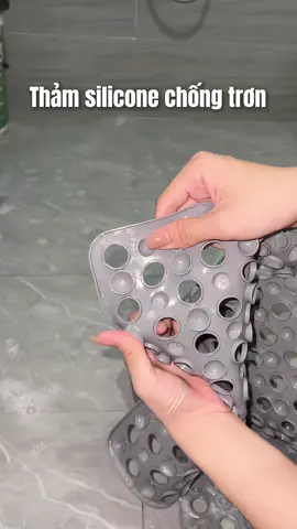 Thảm chống trơn nhà tắm, đứng lên massage chân đã lắm #thamchongtrontruot #thamsilicon 