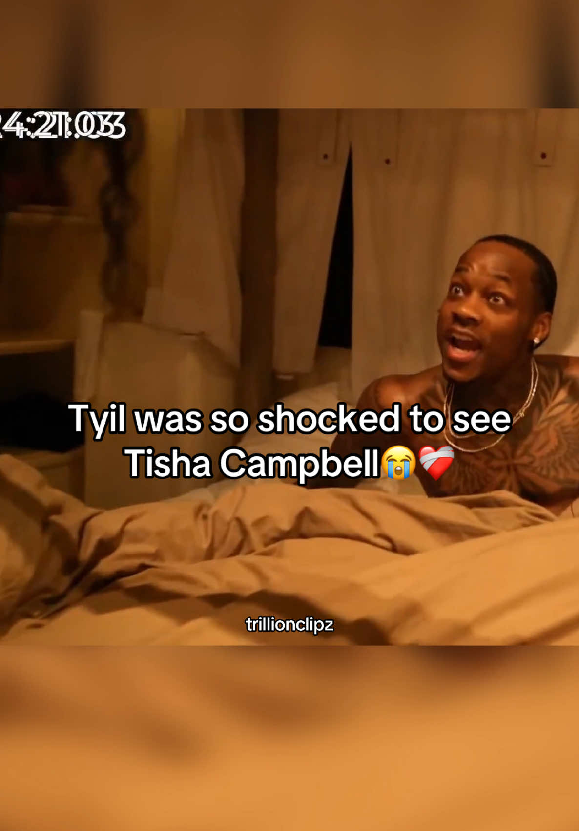 Tyil was so shocked to see Tisha Campbell😭❤️‍🩹 #kaicenat #kaicenatclips #kai #trending #tishacampbell #mafiathon3 #fyp #trillionclipz 