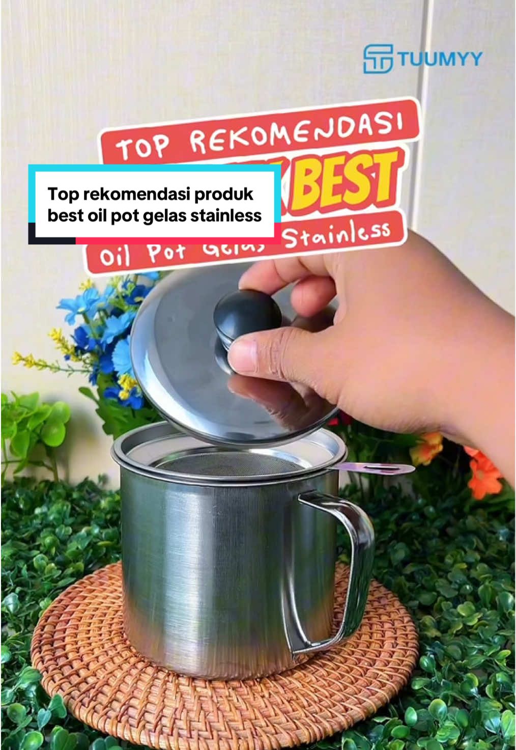 Top rekomendasi produk best oil pot gelas stainless#tuumyyindonesia#oilpotsaringanminyak#promoseruweekend#fyp#oilpotstainlesssteel 