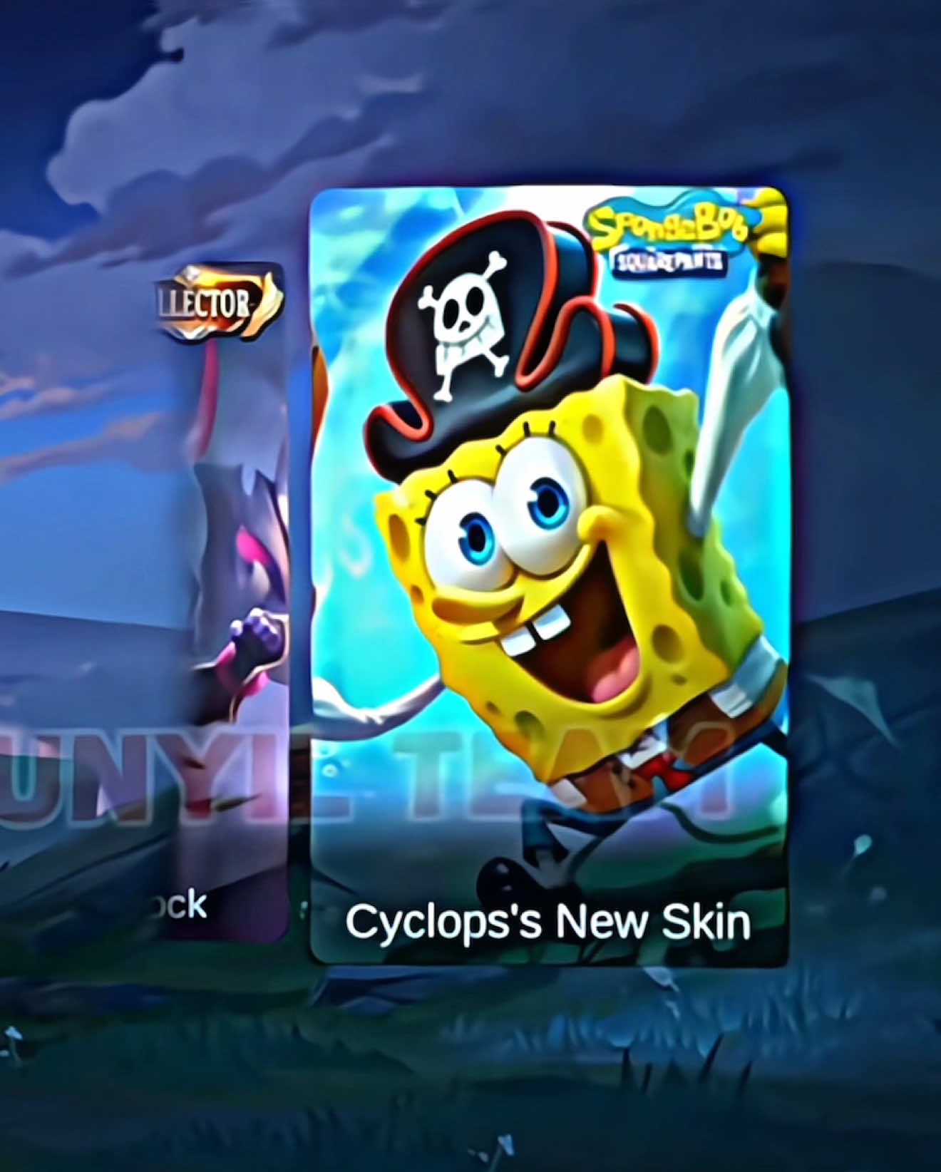 Ciklop x Spongebob Confirmed😍#SeasonsEndGiveaway #MLBBNEXT2025 #MLBB #fyp #fypシ  sc:@aceunyil 