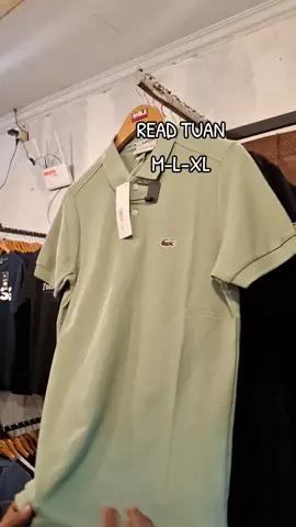 POLO LACOSTE 👇 Harga .135.000 Bahan :polo Sablon:bordir+plastisol 👇 Tersedia size M L XL (Harap cantumkan keterangan size saat order) Material : Cotton 24s Available size M, L, XL Sablon :plastisol Size Chart : M : Lebar 52cm Panjang 72cm L : Lebar 54cm Panjang 76cm XL : Lebar 56cm Panjang 78cm 👇 Kalian bisa dapetin di ofline store kami.. JL WONOSARI LOR 58 E SURABAYA UTARA cek google maps + +    #branda #distrosurabaya#fypviral #surabaya  #persebayasurabaya 