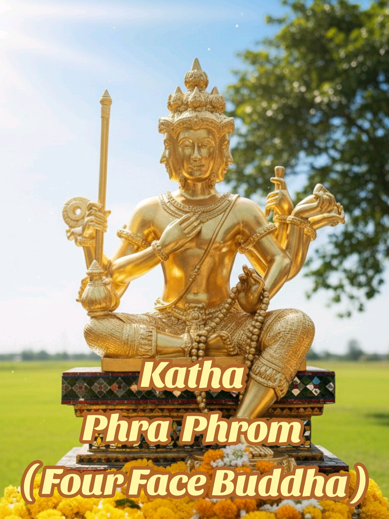 Katha Phra Phrom  ( Four Face Buddha ) Na-mo Tas-sa Bha-ga-va-to A-ra-ha-to Sam-ma Sam-bud-dhas-sa × 3 Ohm Pa-ra-mae-sa  Na-mas-ga-ram ~~~~~~~~ Ohng-ka-ra-nis-sa-wa-rang Phrom-re-sa-yam Phu-pas-sa-wa  Wis-sa-nu Wai-ya-tar-na-mo Toh-ti-lu-pang  Ta-ra-ma Yik-ya-nang  Ya-wai-ya-ra Kar-mu-ram-sa-tar Nan-ta-ra  Wi-mu-sa-ti-nan Na-ma-tae  Na-ma-ttre  Ja-ar-ga-rang Ta-tho-wa-ja  A-ta-ma-ta-ra-yad Tam-man  Ta-ra-ma  Gat-tar-na-ram-ra Ja-sa-ra-wat  Pa-ti-tam Sam-poh Pha-ko-loh Ti-wa-ti-yam  Ma-tam-yad ~~~~~~~~~ × 3 / 9 times Sa-dhu Sa-dhu Sa-dhu  #hhhamulets #Fyp #Blessed #Singapore #sg  Heng Heng Ruay Ruay Temple Blessing Thailand Faith Believe Good Protection Safety family health fortune wealth relationships love authority career