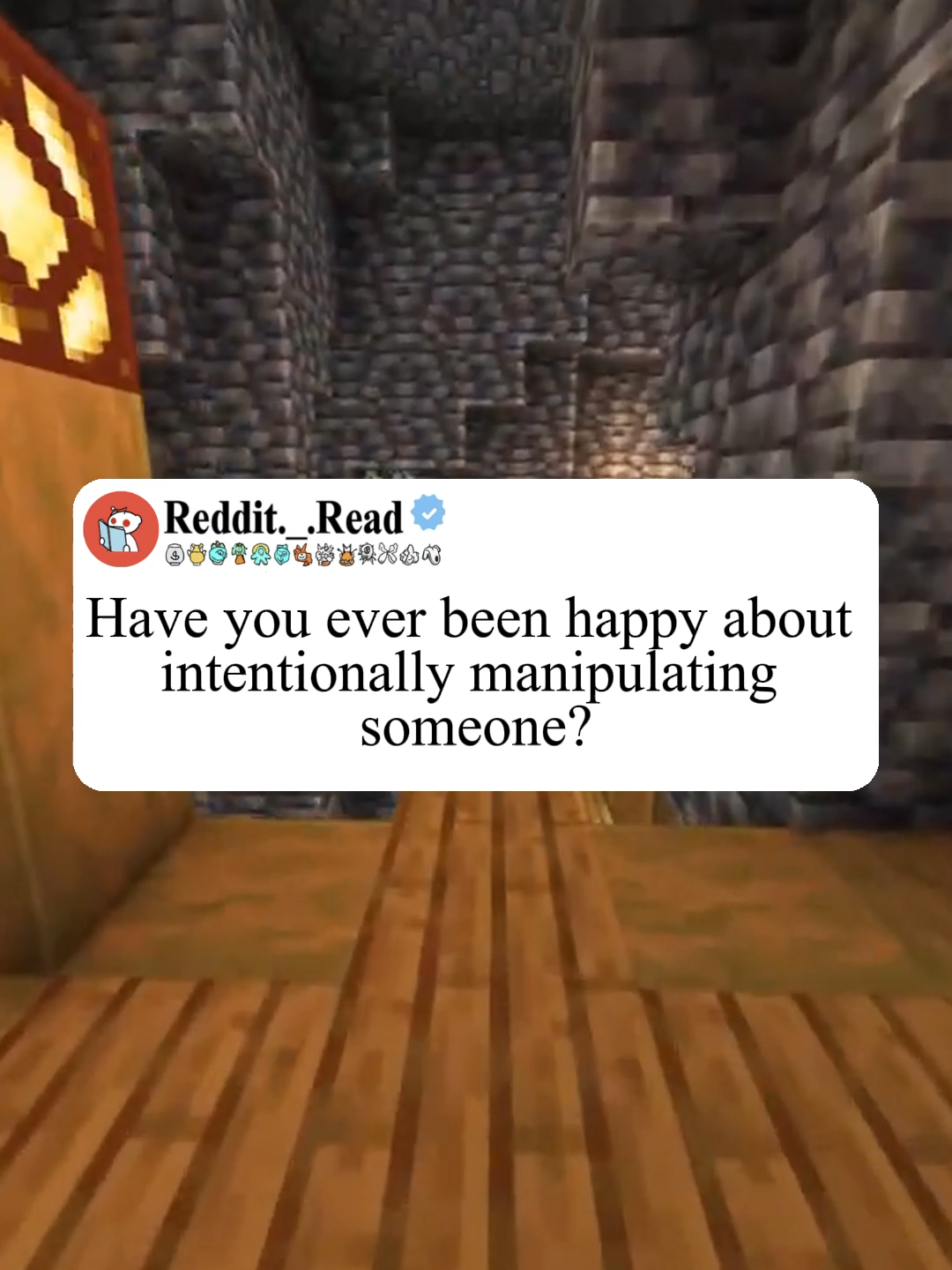 [Full story] Have you ever been happy about intentionally manipulating someone? (unknown OP) . #redditstorytimes #redditread #fullstory #minecraftparkour #reddit