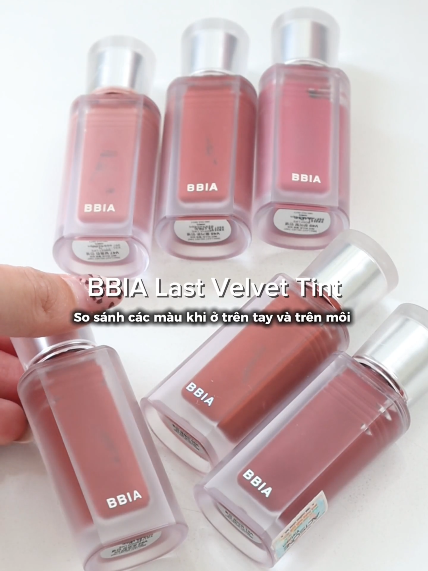 Độ lên màu cỡ này thì mấy bà khỏi phải xài che khuyết điểm môi lun á #BBIAVN #LastVelvetTint #sonkemnhung #fyp #trending