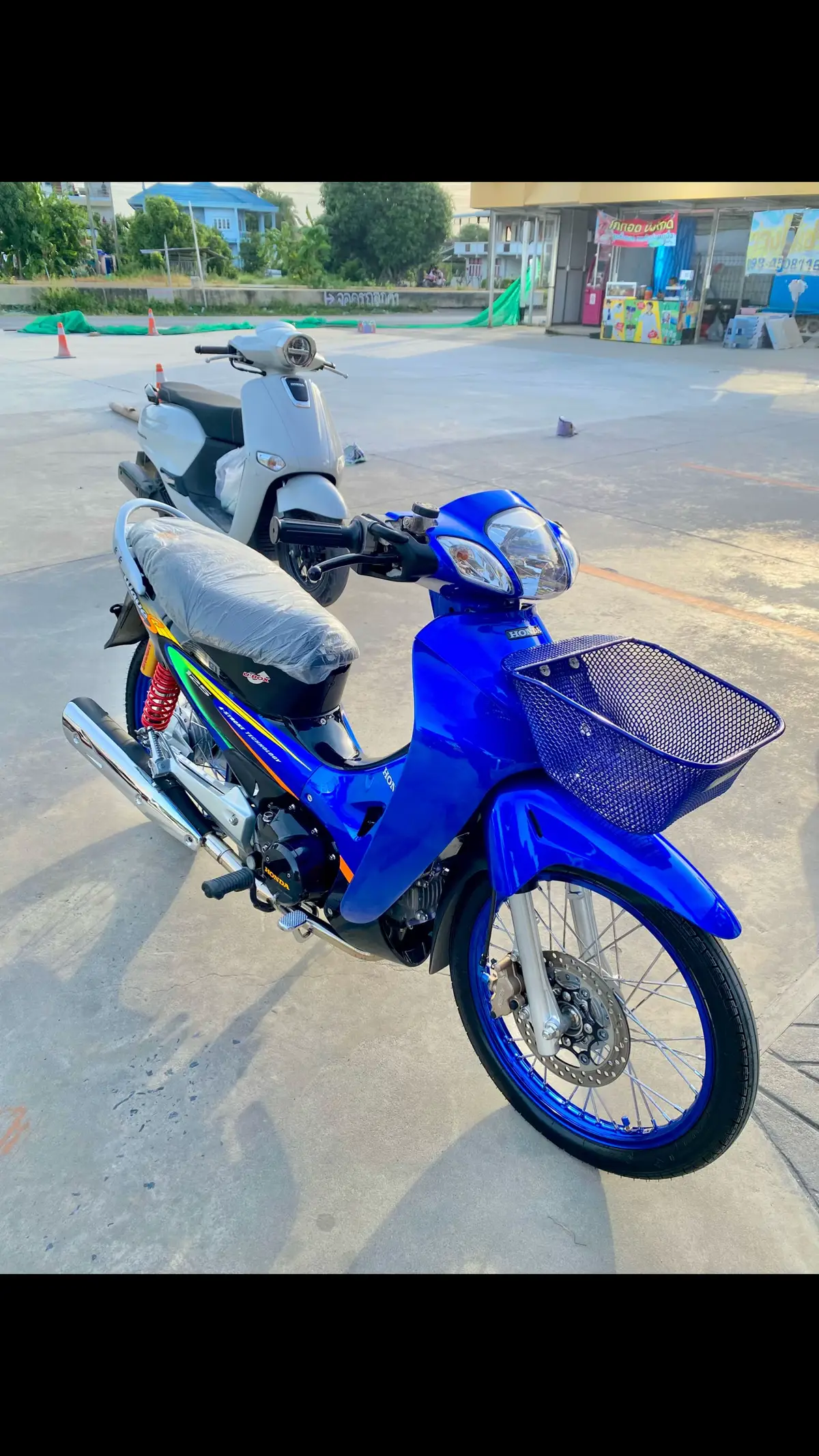 #เวฟดิวะ💯 #เวฟ125หัวเถิก #เวฟ125สีน้ําเงิน💙 #ฟีดดดシ #อย่าปิดการมองเห็น 