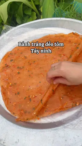 #xuhuong bánh tráng dẻo tôm lại seo #banhtrangtayninh #banhtrangdeotom #banhtrangdeotomtayninh #banhtrang  @Săn đồ ăn vặt✅ 