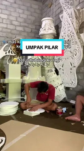 Lagune di stell jiiii🤩🤩🤩#gubugspons #dekorasiwedding #dekorasipernikahan #ukiransponkaret #ukiransponkaret #ukiranmurah #umpakpilar 