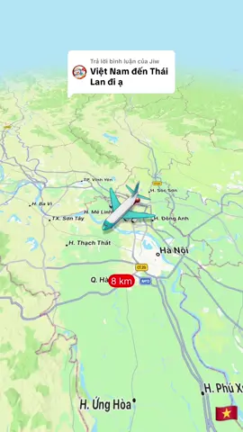 Trả lời @Jiw Từ Việt Nam 🇻🇳 đến Thái Lan 🇹🇭 của bạn đây ạ ❤️. #LearnOnTikTok #xuhuong #viral #vietnam #thailand 