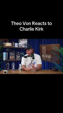 Theo Von React to  Charlie Kirk #maga #trump #charliekirk #utah #america