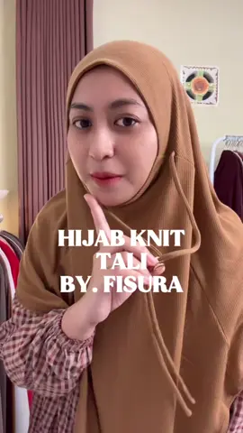 HIJAB KNIT TALI BY FISURA SCARF TERNYATA CAKEP BANGETTT