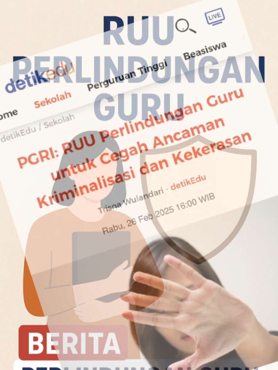 RUU Perlindungan Guru | Elemen Utama dan Harapan Besar di Baliknya #pendidikan #ruu #perlindunganguru #pgri #pbpgri