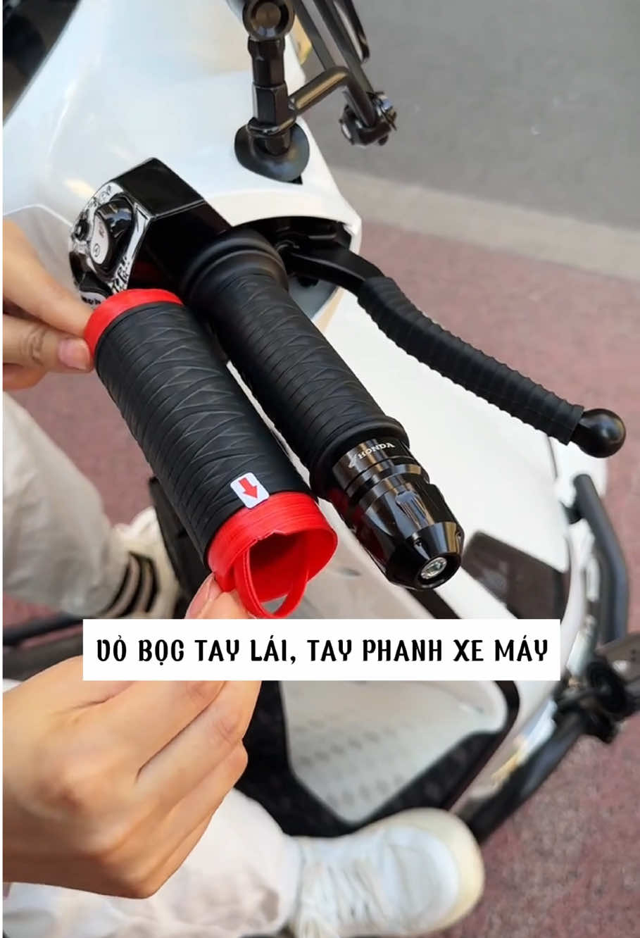 Vỏ bọc tay lái, tay phanh xe máy #xuhuong #dodungtienich 