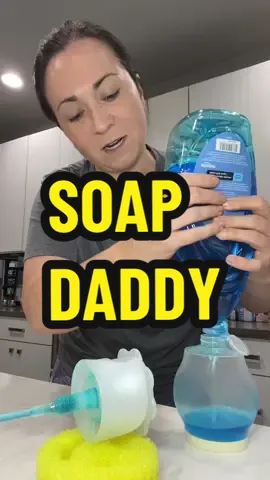 Replying to @nanaO1952 Keep your dishes clean in the funniest way with the Soap Daddy dispenser. Easy to fill and simple to press, it makes washing hands dishes and fun for the whole family. Designed to sit neatly by your sink, it adds both convenience and personality to your kitchen or bathroom. A practical and playful upgrade to your daily routine. #soapdispenser #kitchengadgets #bathroomessentials #cleanhome #soaptok