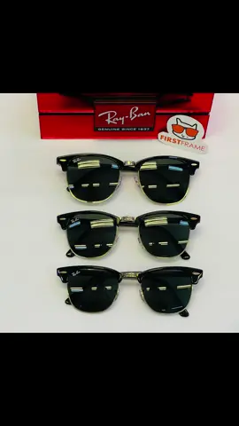 แว่นกันแดด RayBan RB3016 Clubmaster สามขนาด