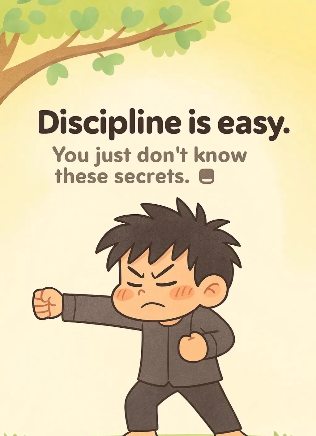 Discipline hacks that actually work. You’re welcome. 😉 #discipline #motivation #hacks #SelfCare #fyp
