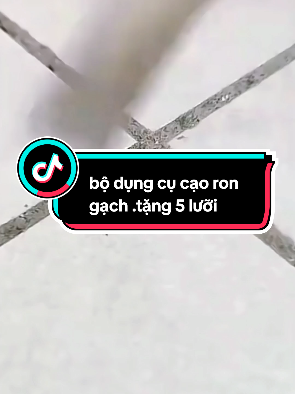 #xuhuong #xuhuongtiktok #viralvideo #viraltiktok  bộ dụng cụ cạo ron gạch,tặng 5 lưỡi