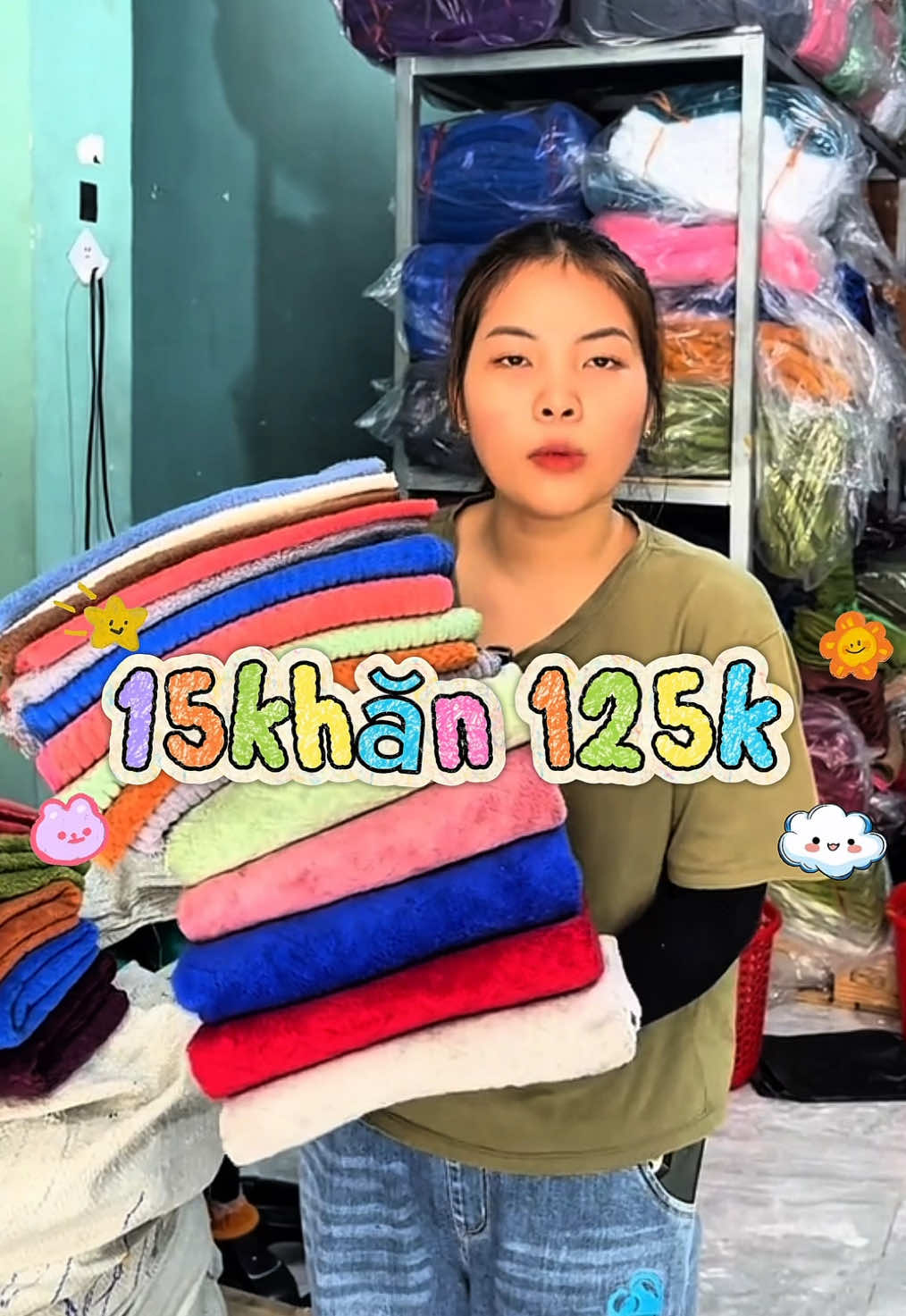 15khăn 125k miễn ship tận nhà #khăn #khăntắm #khantamchobe #khantamlongcuu #khantamgiadinh 