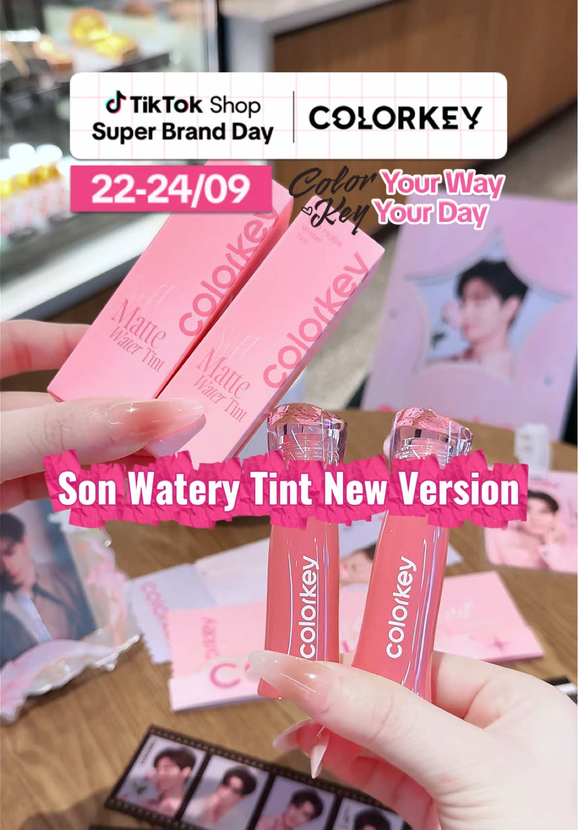 Son mới xink hơn, dung tích son nhiều hơn 🎀👌 #colorkeyvn #reviewlamdep #lamdep #toasacmoiphongcach #swatches 