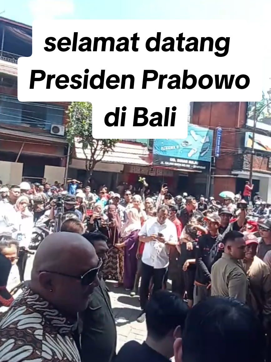 SELAMAT DATANG DI BALI BAPAK PRESIDEN PRABOWO 
